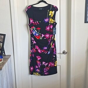 NEW Ralph Lauren summer dress, Floral, Size 16